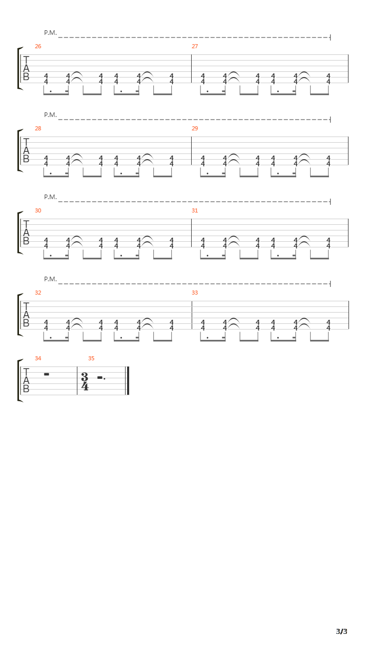 Waking The Fallen吉他谱