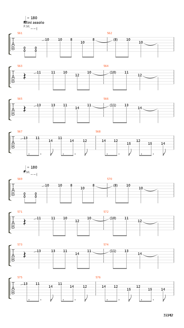 Waking The Fallen吉他谱