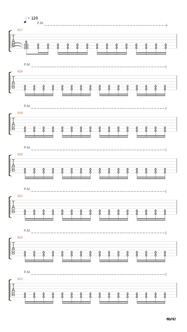 Waking The Fallen吉他谱