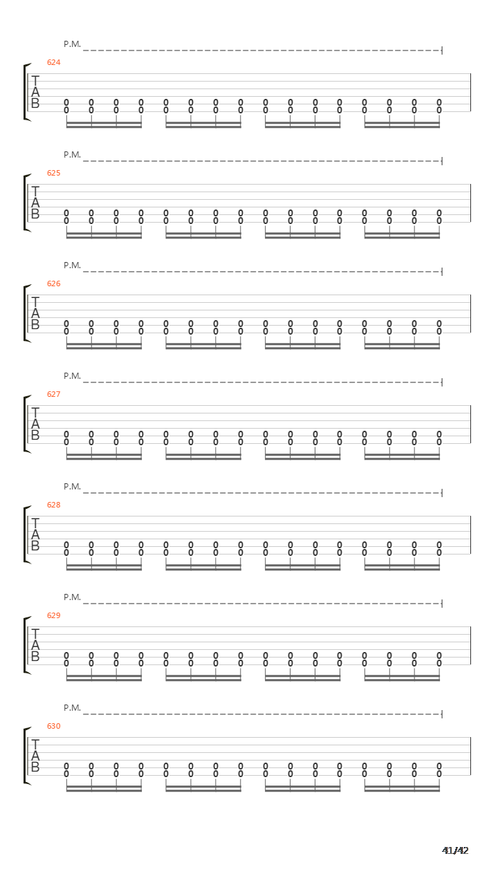 Waking The Fallen吉他谱