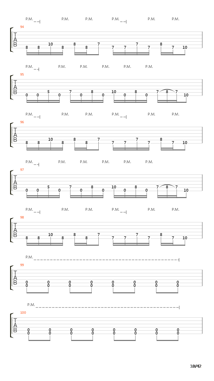 Waking The Fallen吉他谱