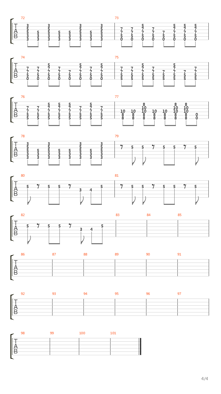 Come Back Around吉他谱