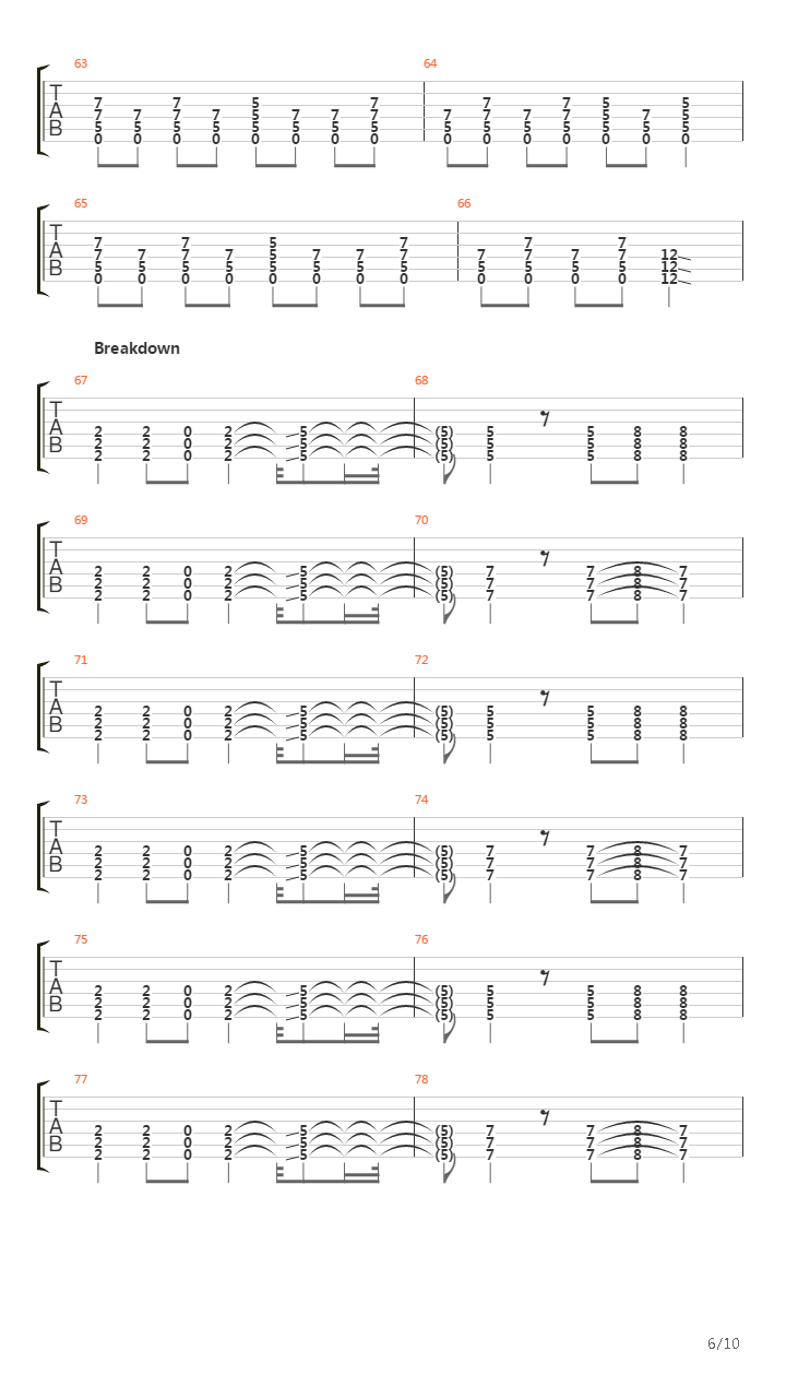 Sweet 16吉他谱