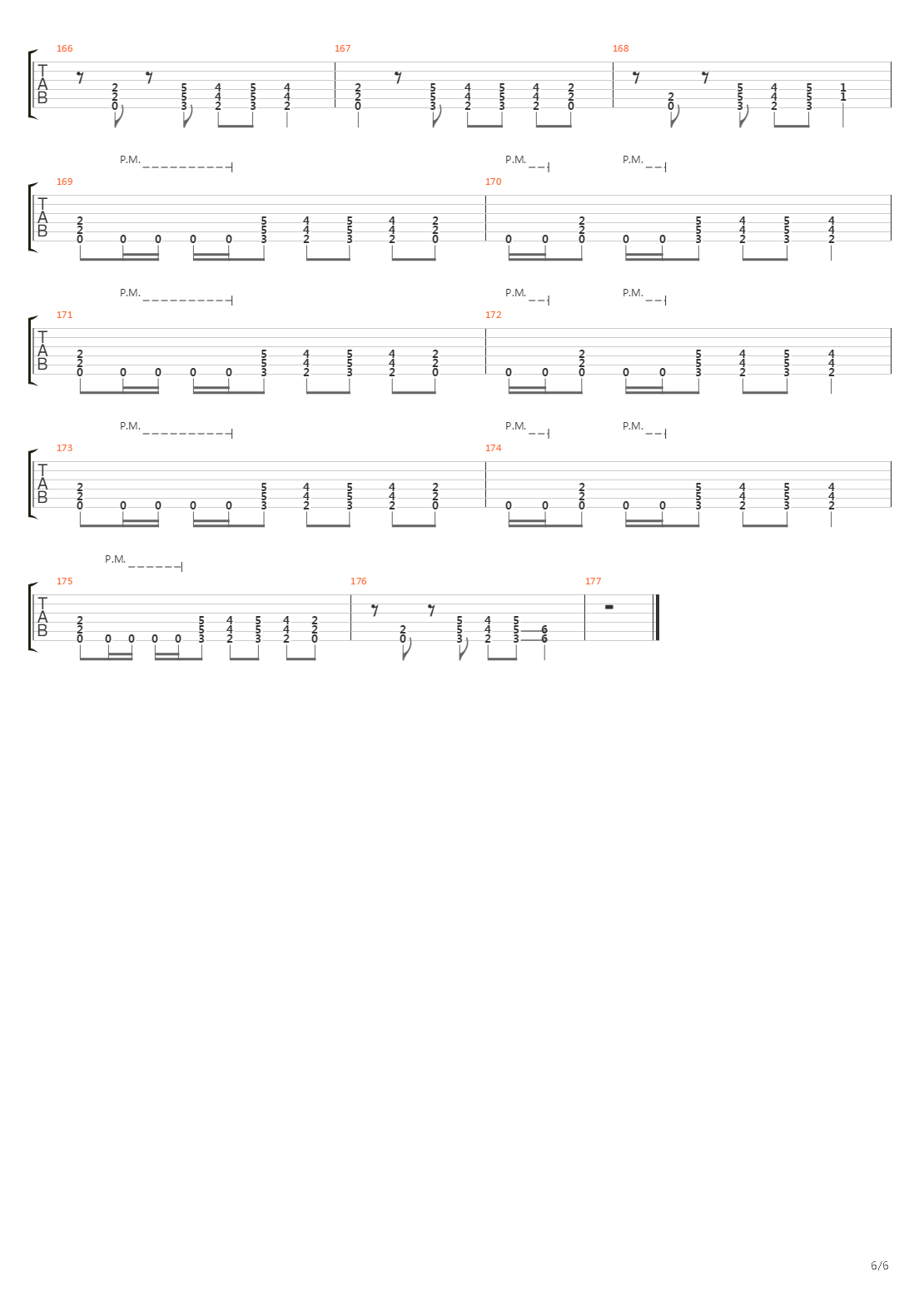 Blodsvept吉他谱