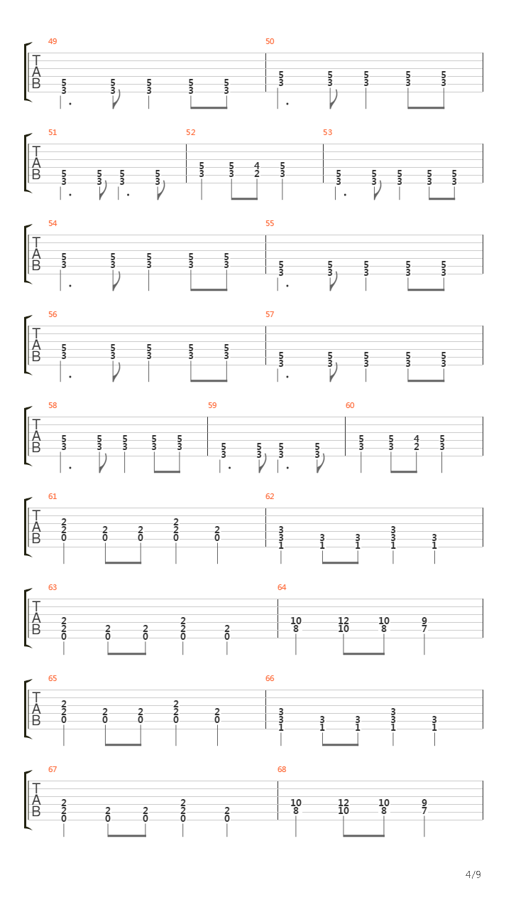 Ett Norrskensdd吉他谱