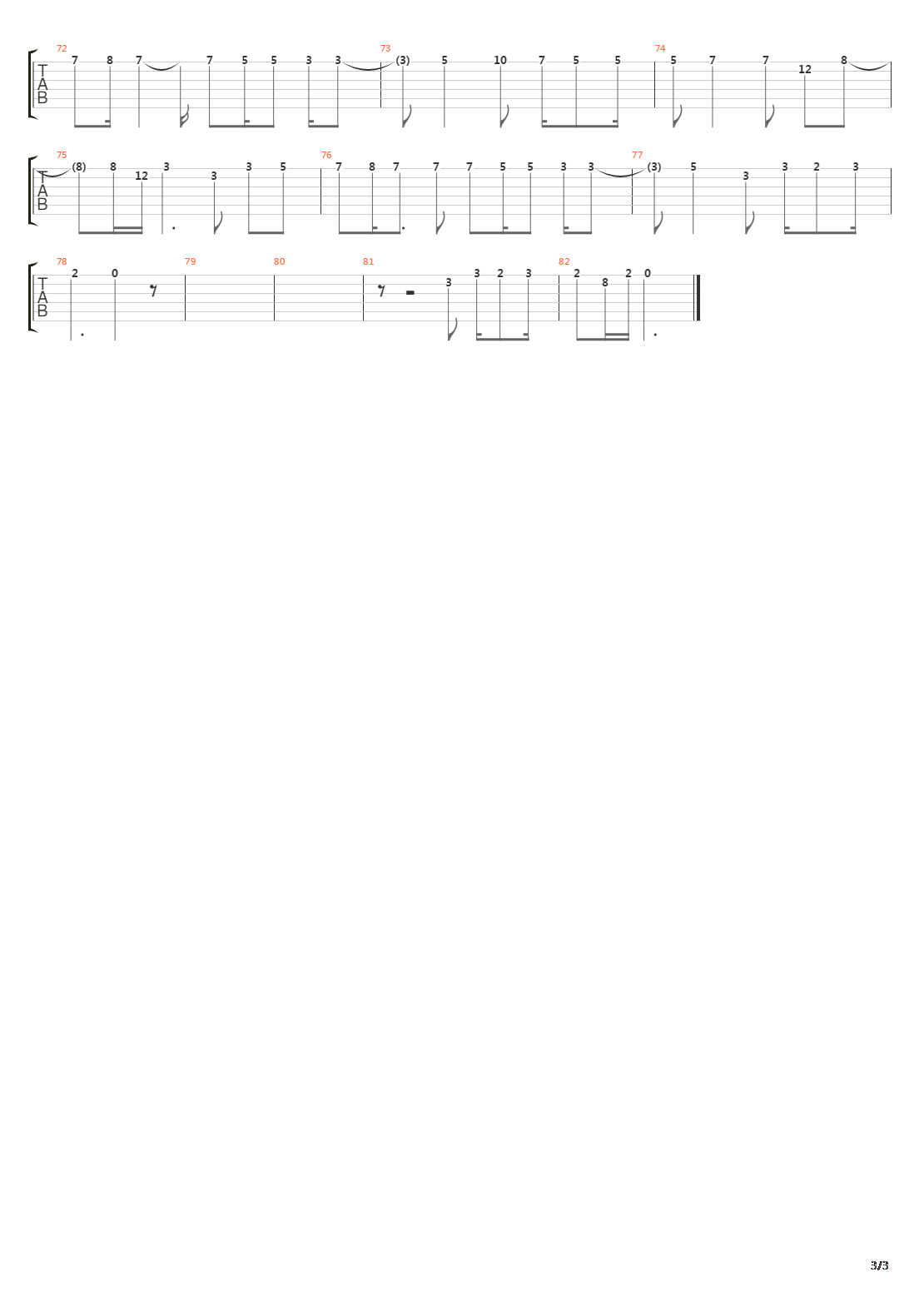 Penholder吉他谱