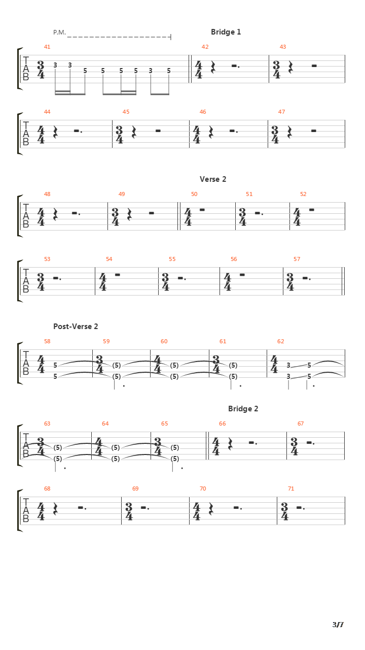 Providence吉他谱