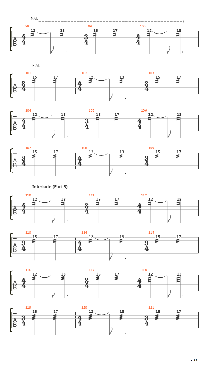 Providence吉他谱