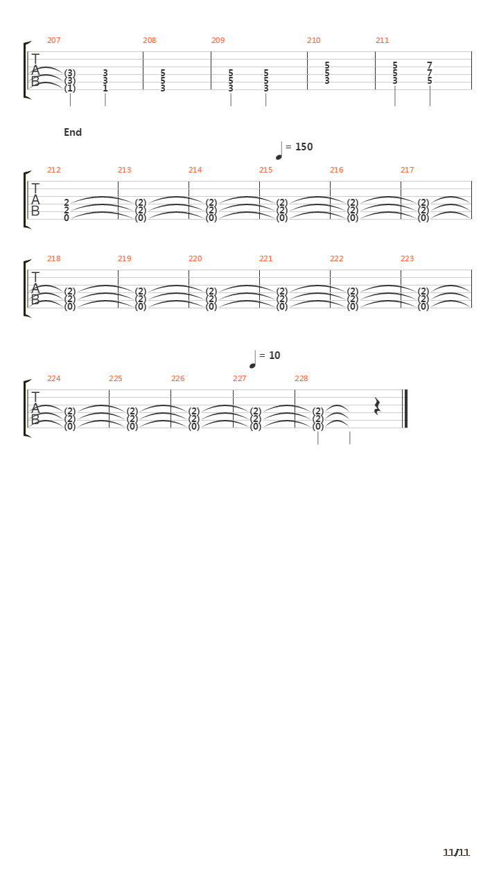 High Enough吉他谱