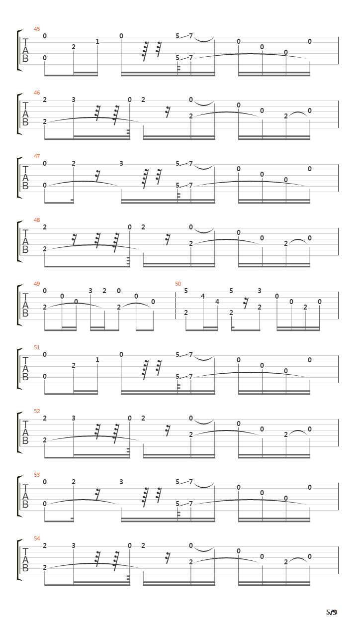 Turn Back Time吉他谱