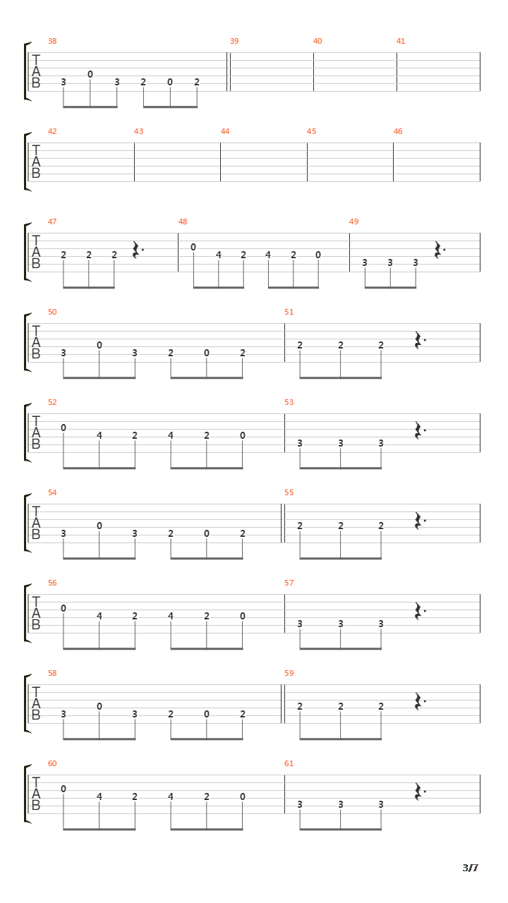 Red To Black吉他谱