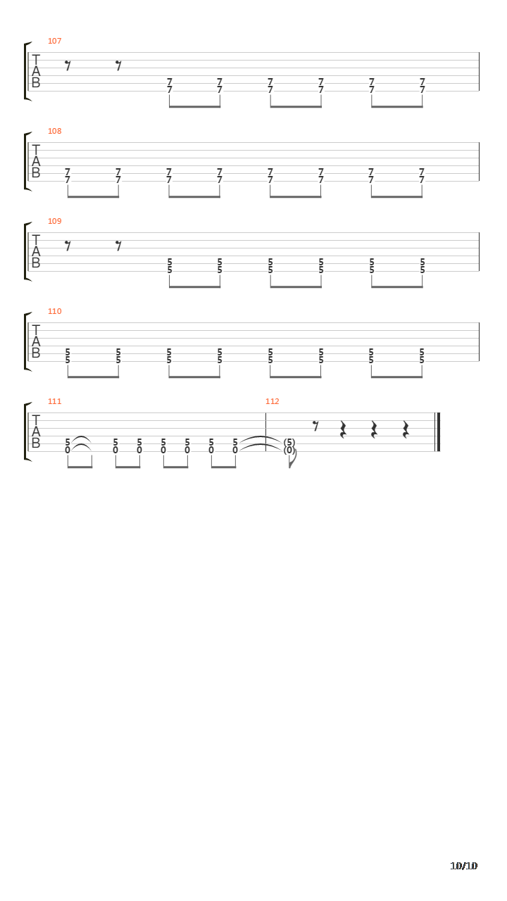 The Middle吉他谱