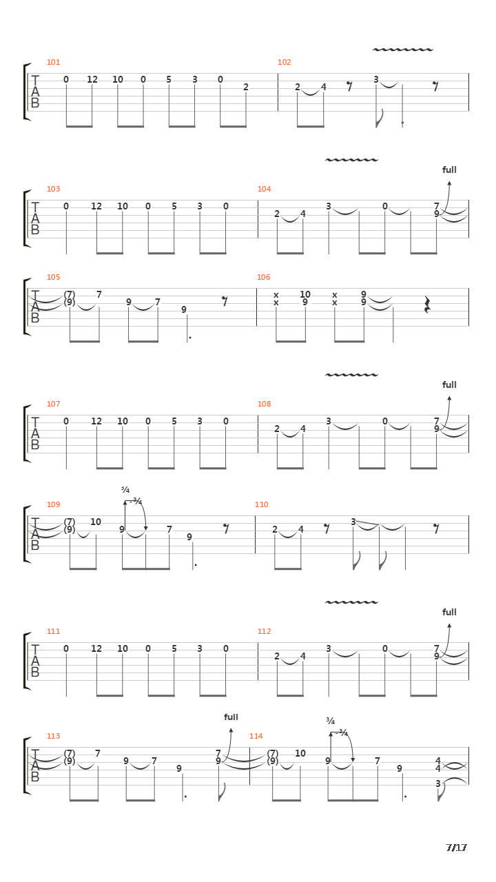 ロスタイムメモリー(回忆补时Loss Time Memory)吉他谱