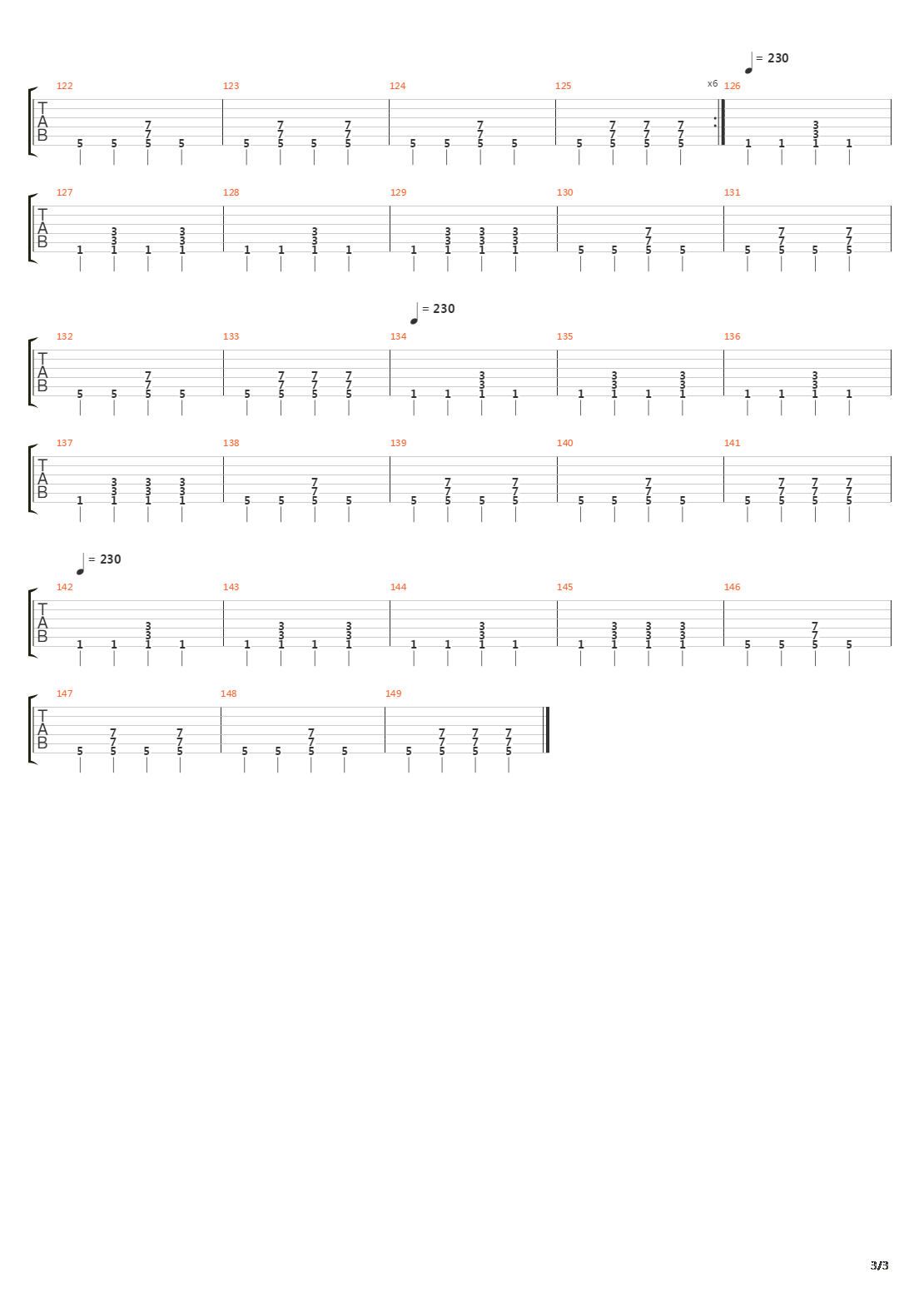 Which Way吉他谱