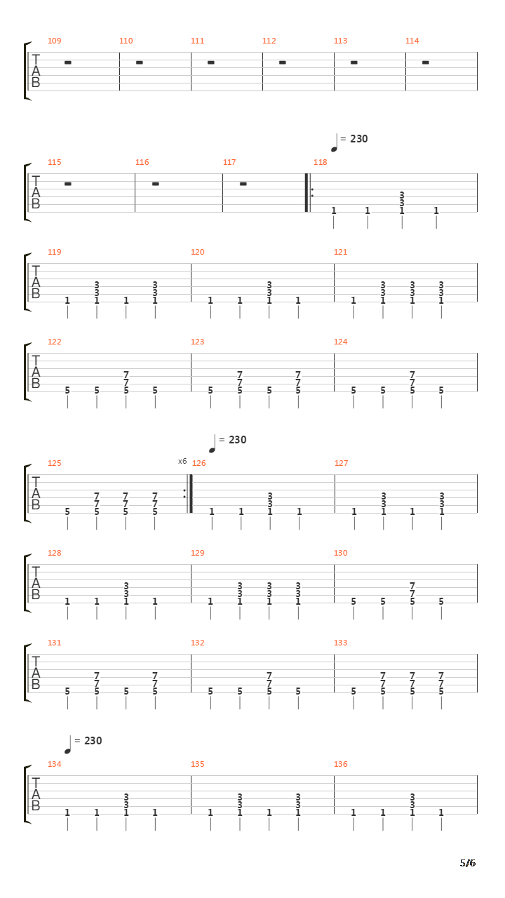 Which Way吉他谱