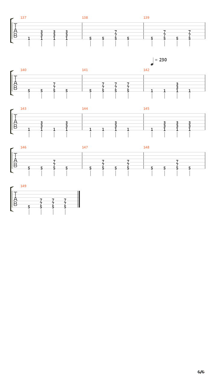 Which Way吉他谱