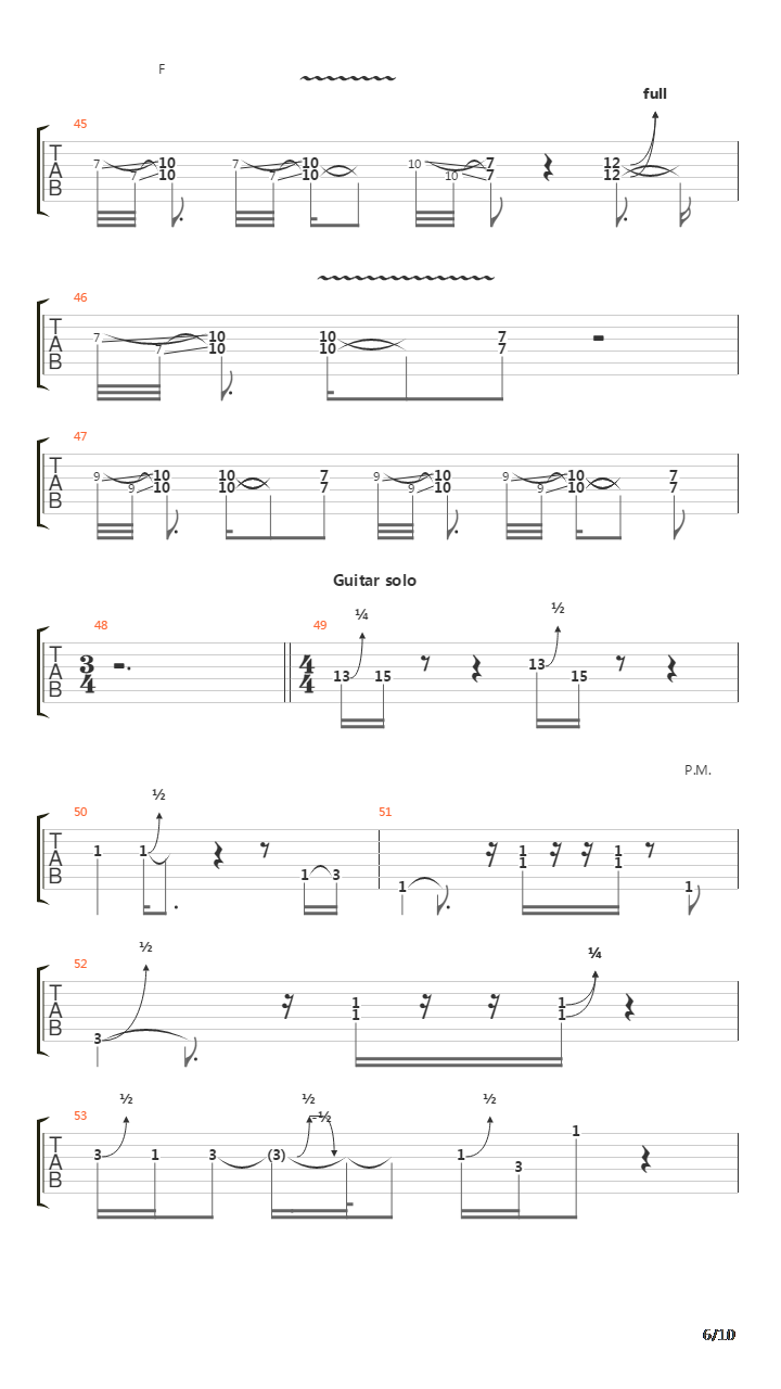 Behind The Veil吉他谱