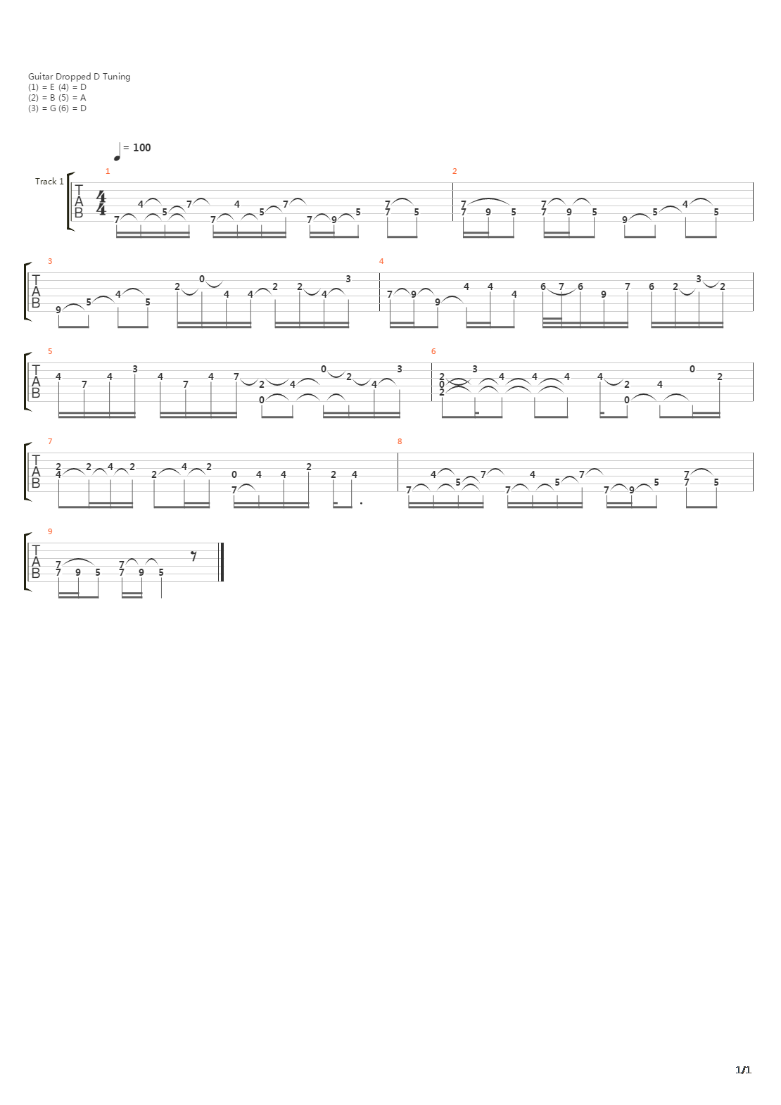 Snowy Atlas Mountains吉他谱