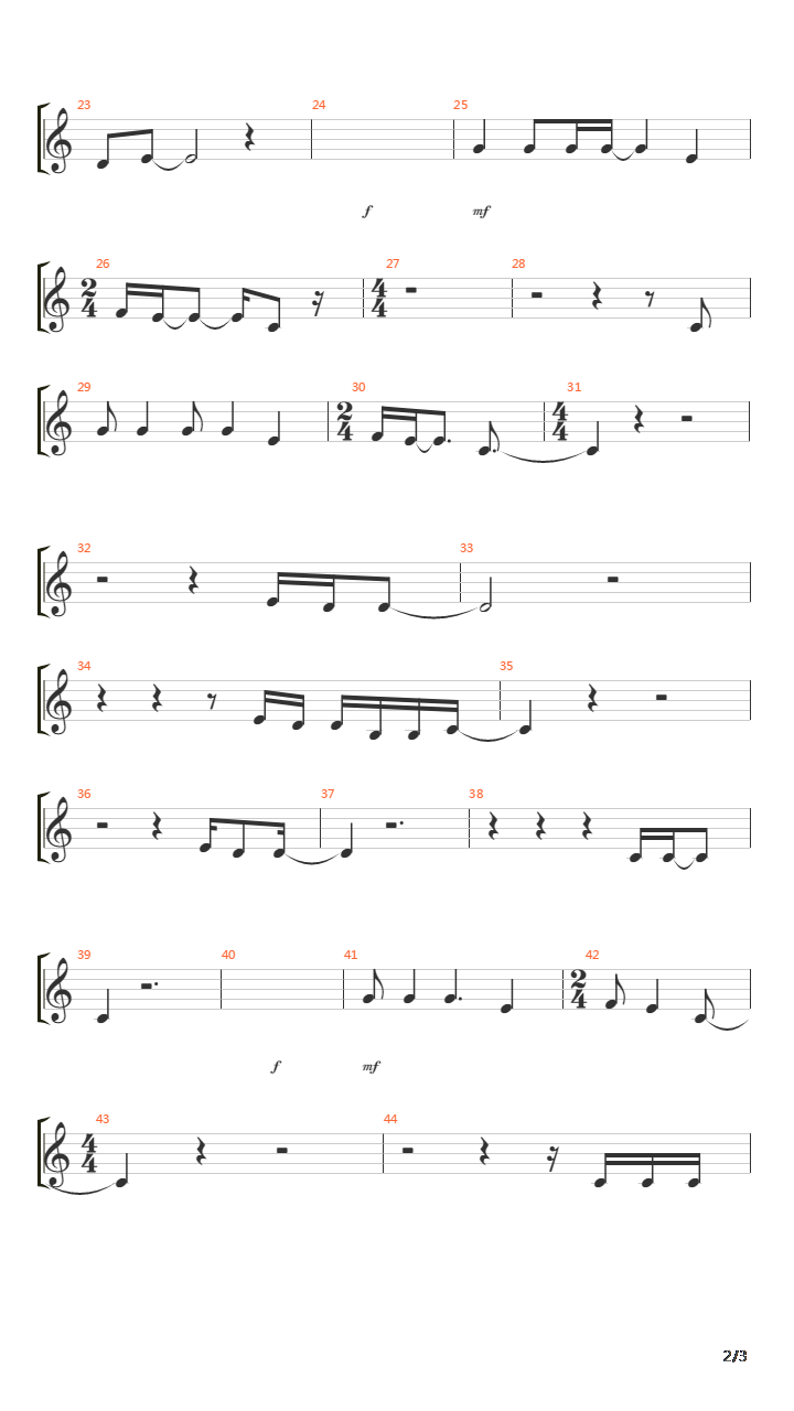 The Constant Plow吉他谱
