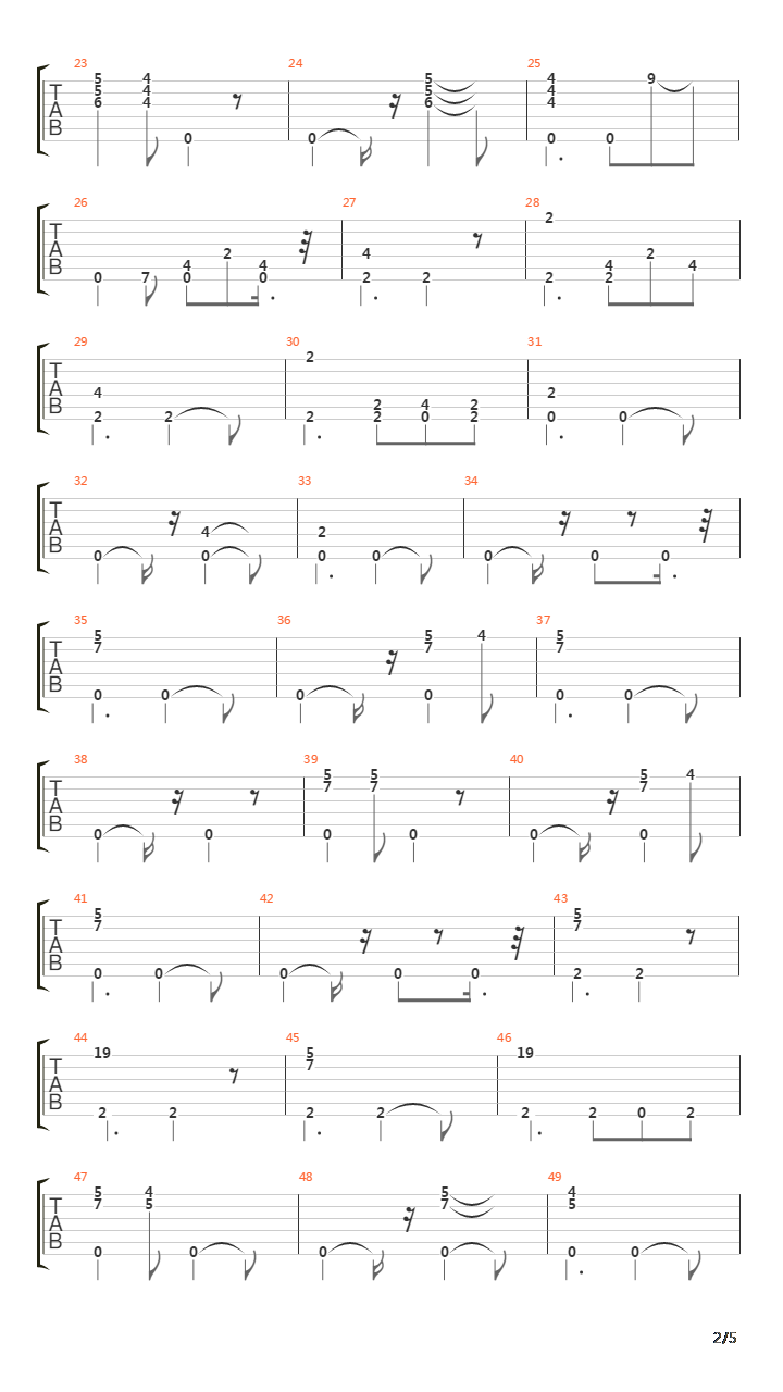 Albatross吉他谱