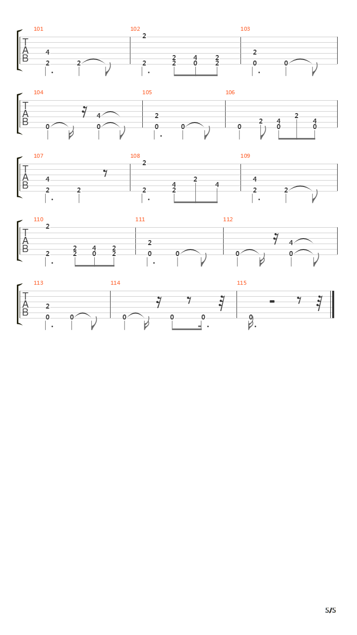 Albatross吉他谱