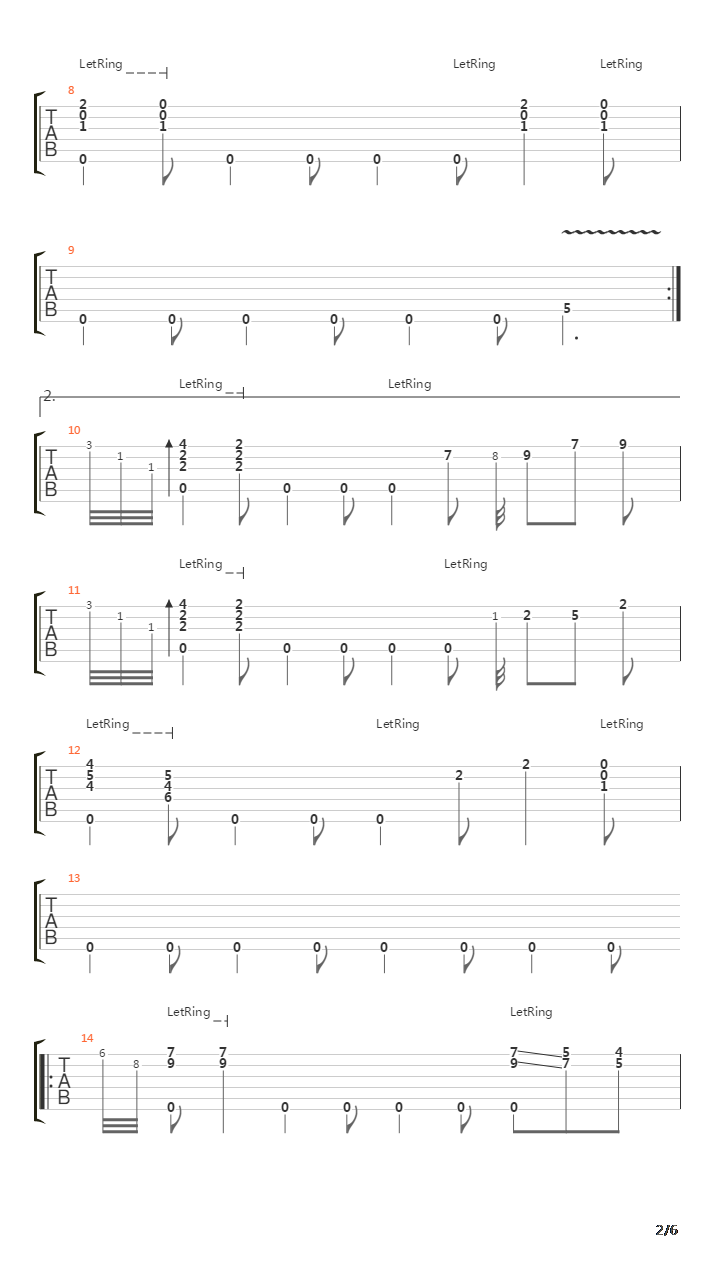 Albatross吉他谱