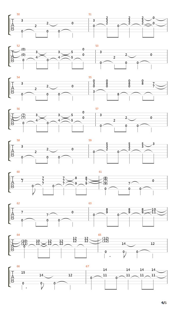 Carte Postale吉他谱