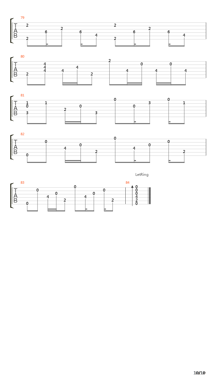 Gitans吉他谱