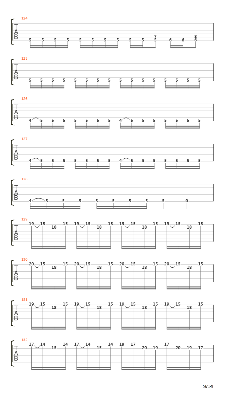 Beyond The Black Hole吉他谱