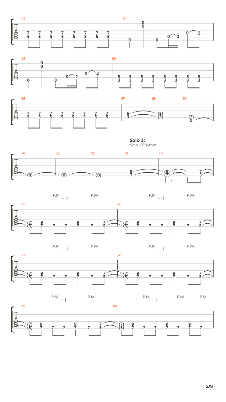 Countdown吉他谱