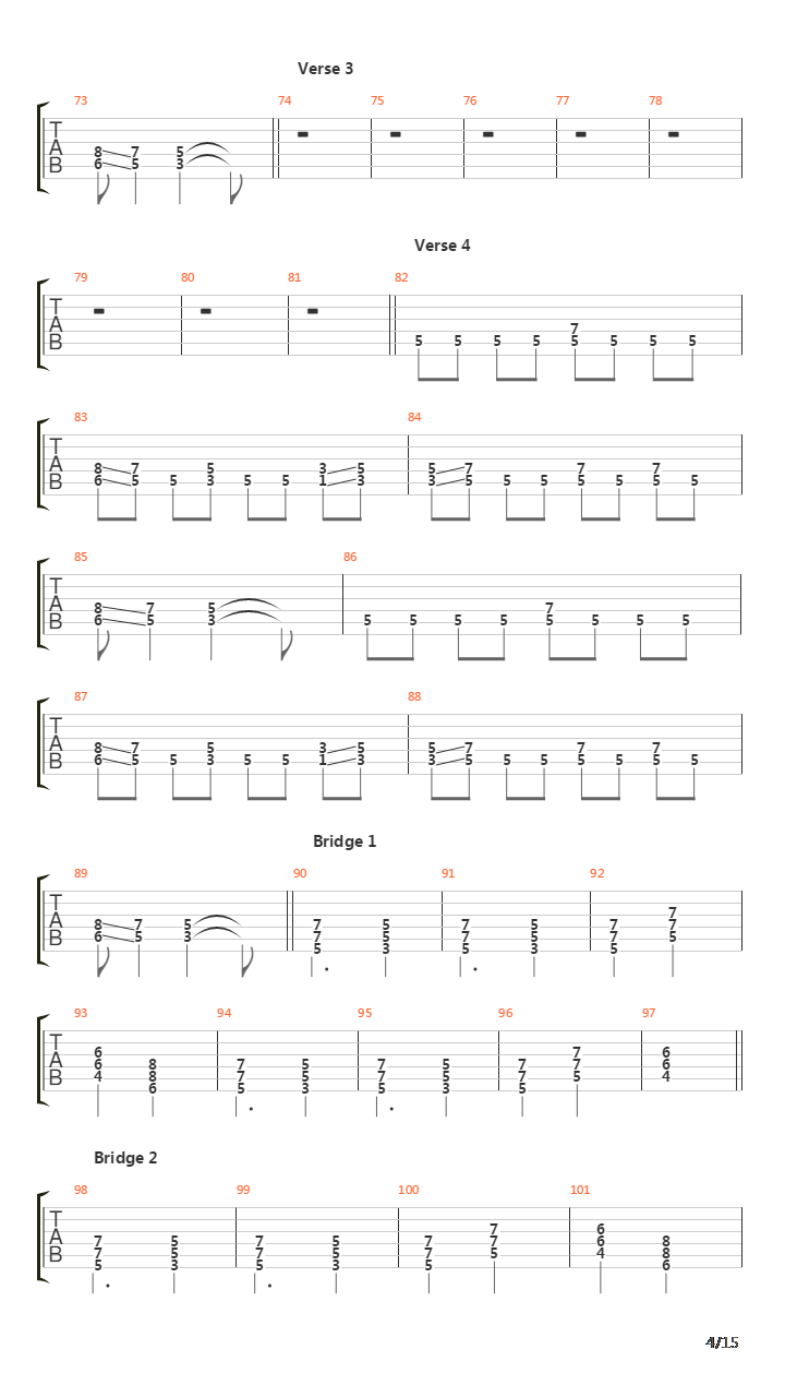 Eagle吉他谱