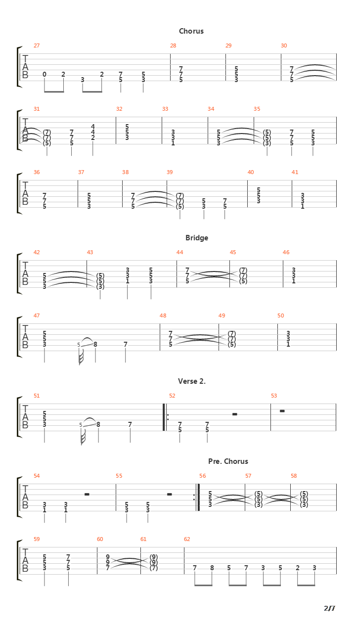 Valley Of The Kings吉他谱