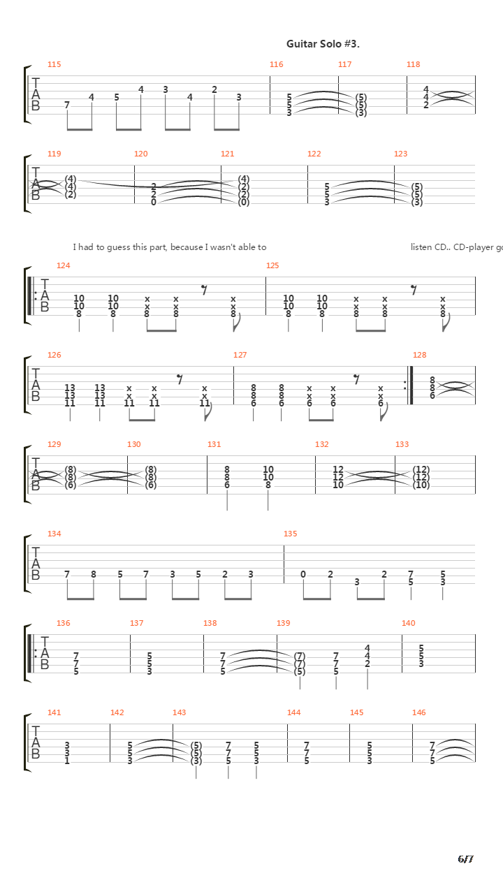 Valley Of The Kings吉他谱