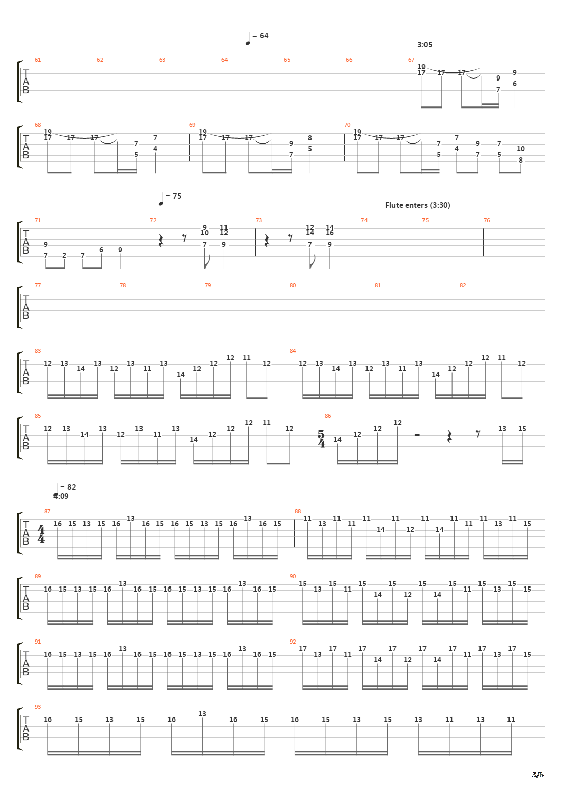 Firth Of Fifth吉他谱