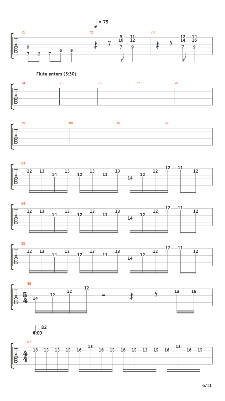 Firth Of Fifth吉他谱