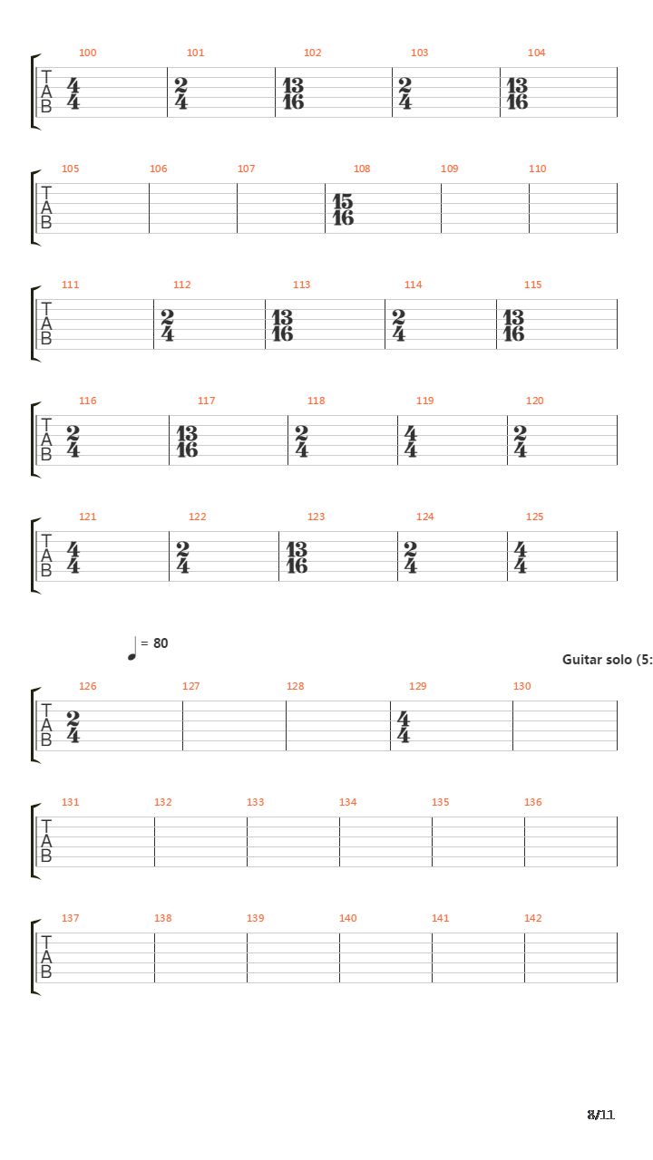 Firth Of Fifth吉他谱