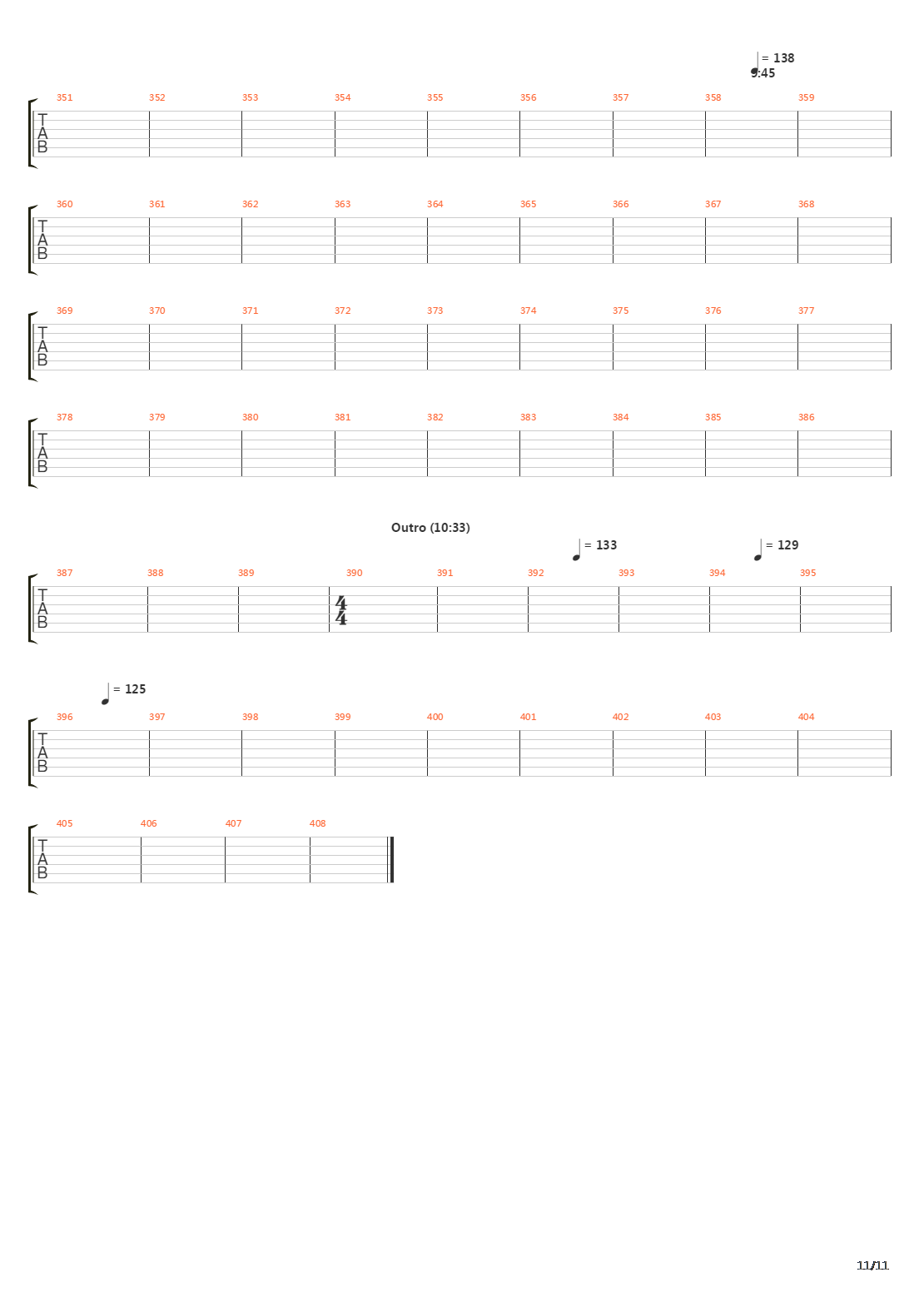 The Cinema Show吉他谱