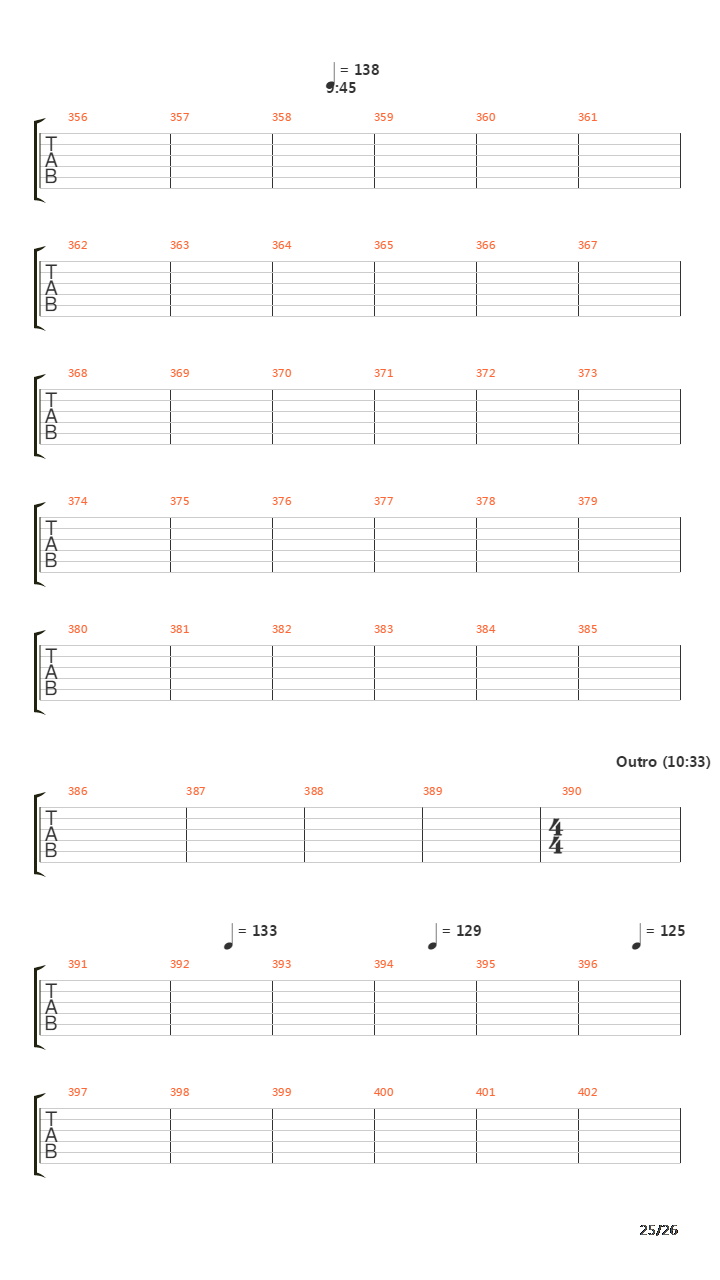 The Cinema Show吉他谱