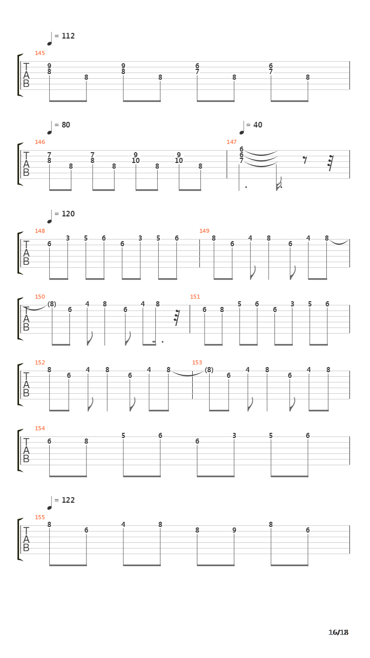 The Lamia吉他谱