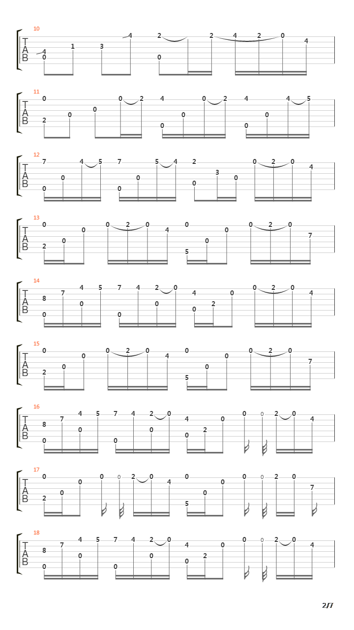 River Flows In You吉他谱