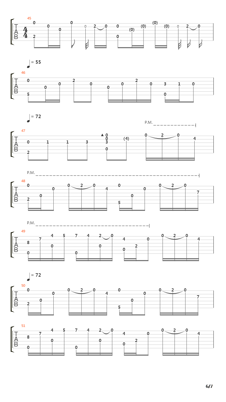 River Flows In You吉他谱