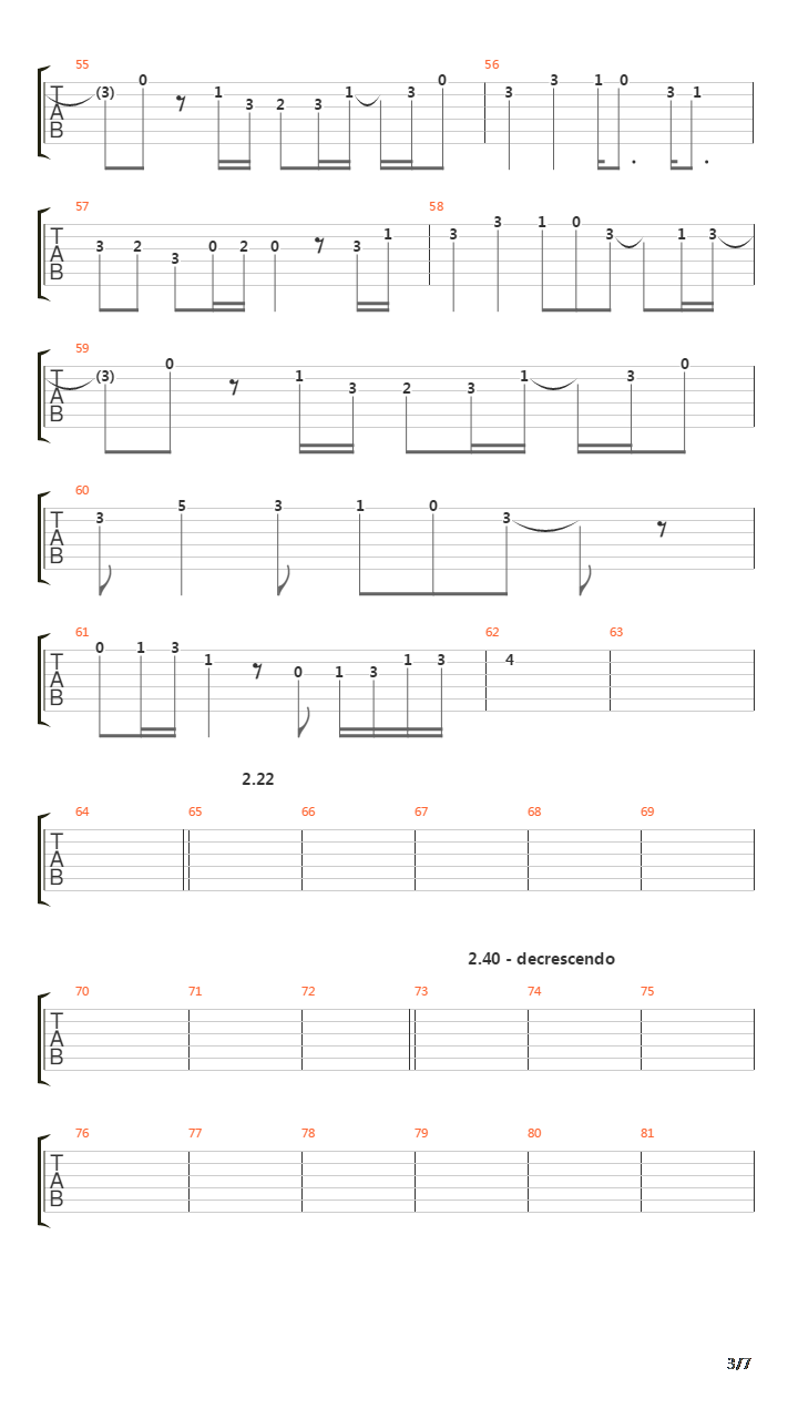 Playing The Game吉他谱