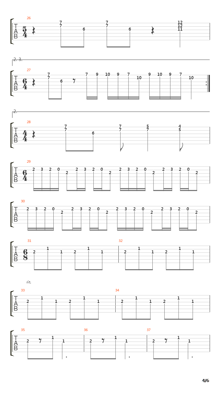 Raconteur Troubadoracquiring The Taste吉他谱