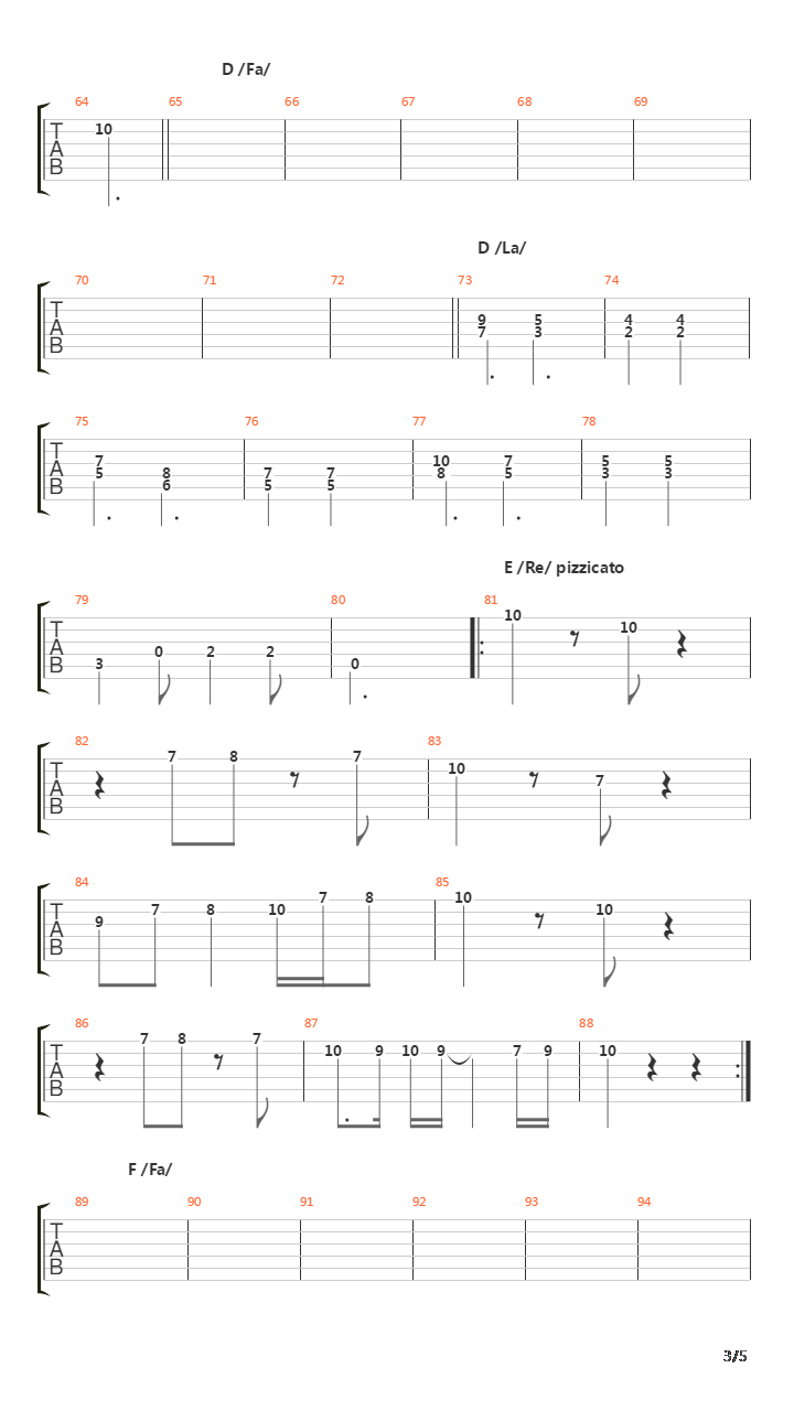 Talybont吉他谱