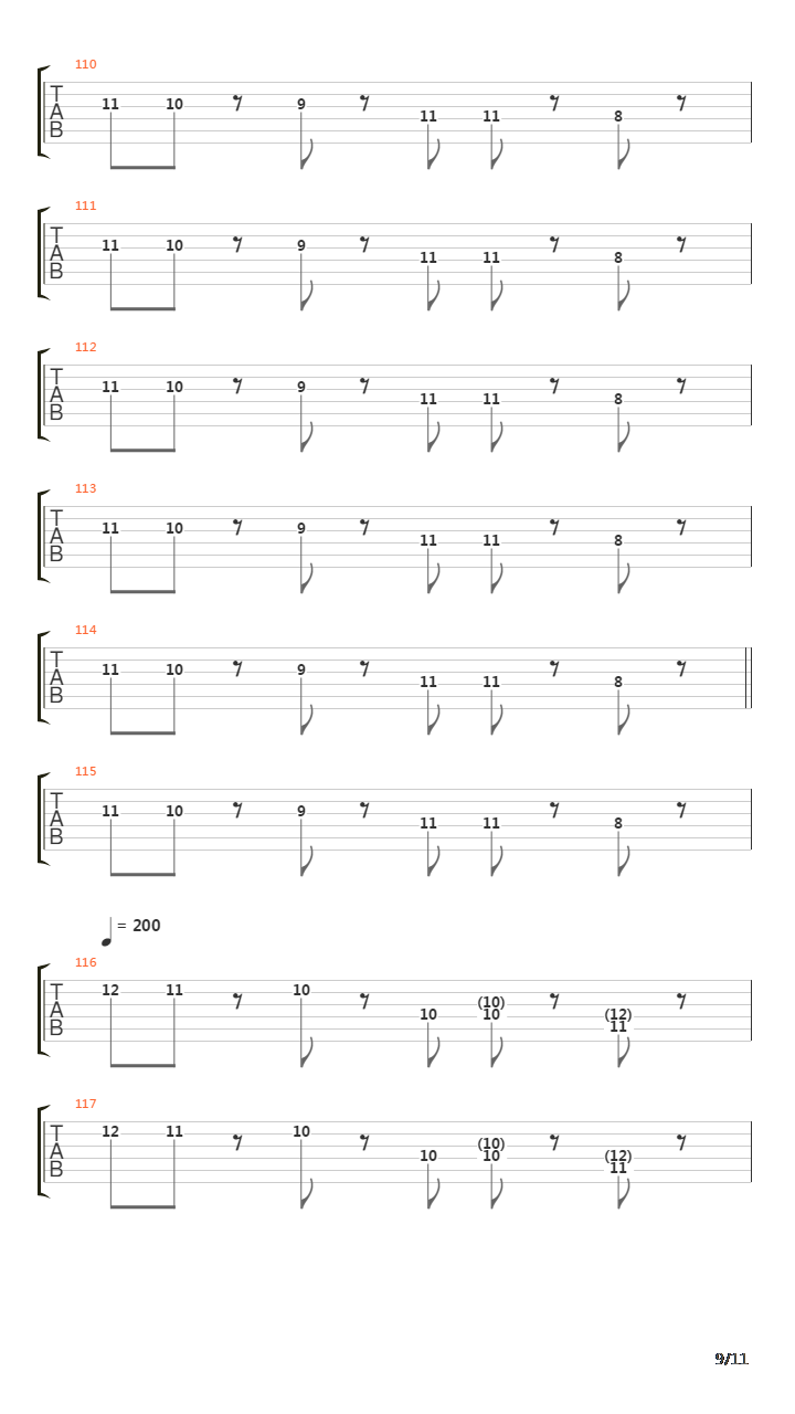 Valedictory吉他谱