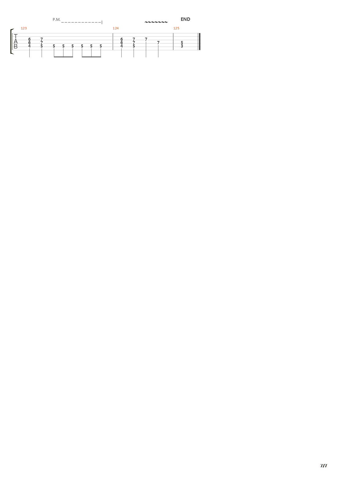 Blod Og Minne吉他谱