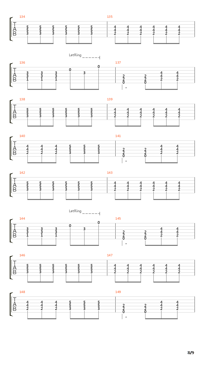 Sign Of An Open Eye吉他谱
