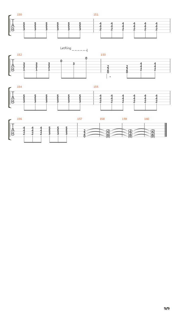 Sign Of An Open Eye吉他谱