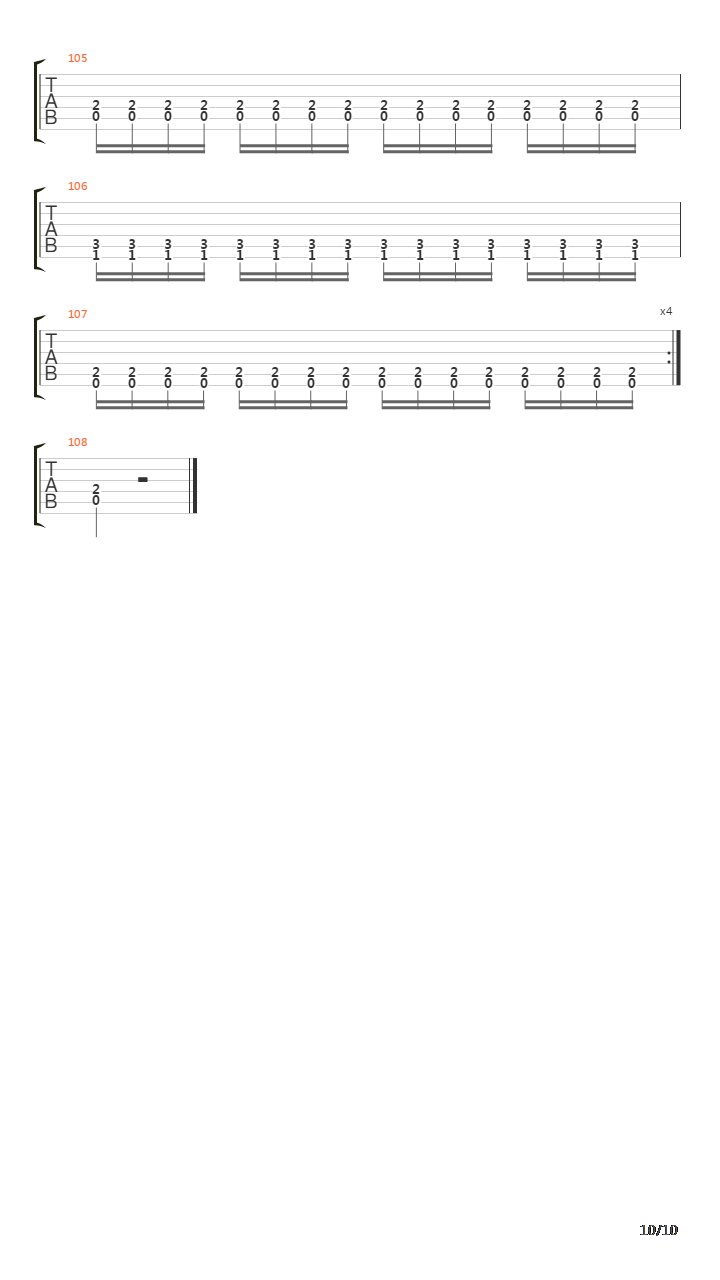 Maaneskyggens Slave吉他谱