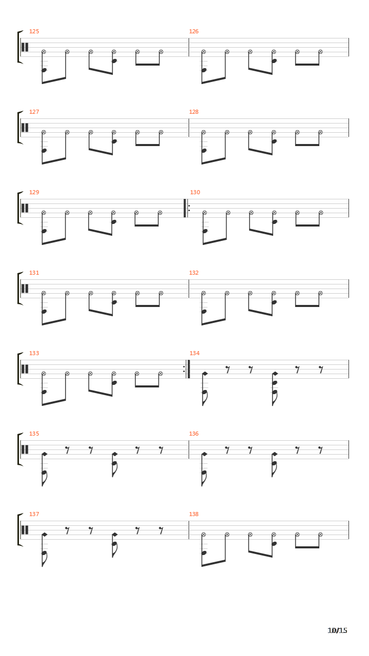 Litani Til Satan吉他谱